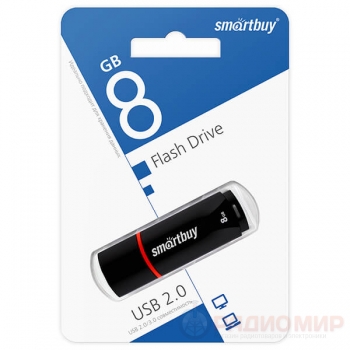 USB 2.0 флеш накопитель 8 Гб SmartBuy Crown